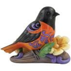 エネスコ Enesco 置物 インテリア 6010281 Enesco Jim Shore Heartwood Creek Baltimore Oriole Bird Figu