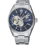 腕時計 オリエント メンズ RE-AV0003L Orient Star Semi Skeleton Sapphire Blue Dial Automatic Steel Wa