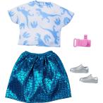 Yahoo! Yahoo!ショッピング(ヤフー ショッピング)バービー バービー人形 着せ替え GRD48 Barbie Fashions Complete Looks 4 of Doll Clothes Inspired b