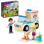 レゴ フレンズ 6371113 LEGO Friends Pet Clinic Ambulance 41694 Building Kit; Birthday Gift for Kids Comes