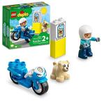 レゴ デュプロ 6379255 LEGO DUPLO Town Rescue Police Motorcycle 10967 Toy for Toddlers, Boys &amp; Girls 2 Pl