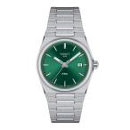 腕時計 ティソ メンズ T1372101108100 Tissot PRX Swiss Quartz Unisex Watch, Green Dial, Stainless Steel