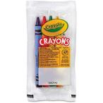 クレヨラ アメリカ 海外輸入 FBA_CYO520083 Crayola Set of Four Regular Size Crayons in Pouch