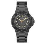 腕時計 ゲス GUESS GW0426G3 GUESS Men's Sport Diver-Inspired 44mm Watch ? Black Dial Black Stainless Ste