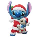 エネスコ Enesco 置物 インテリア 6010734 Enesco Disney Showcase Lilo and Stitch Santa Big Figurine,