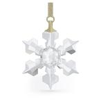 スワロフスキー クリスタル 置物 5621017 Swarovski's Little Snowflake Hanging Ornament, Clear Whit