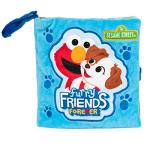 ガンド GUND ぬいぐるみ 6063541 GUND Sesame Street Furry Friends Forever Soft Book, Premium Plush Senso