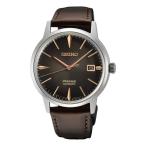 腕時計 セイコー メンズ SRPJ17 SEIKO SRPJ17 Automatic Watch for Men - Presage Collection - Gray/Brown