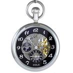 OQZD-014-9002SHUANGSHI-SB OGLE 3ATM Waterproof Large Size Vintage Stainless Steel Moon Phase Double Time Fob