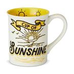 エネスコ Enesco 置物 インテリア 6002464 Enesco Our Name is Mud “Cup of Sunshine, 16 oz. Stoneware