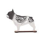 デパートメント56 Department 56 置物 6008849 Department 56 Flourish French Bulldog Decor Figurine, 5.5