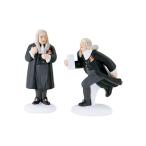 デパートメント56 Department 56 置物 58455 Department 56 "Members of Parliament" Set of 2 Porcelain Fi