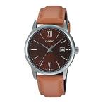 腕時計 カシオ メンズ MTP-V002L-5B3UDF Casio MTP-V002L-5B3 Men's Dress Brown Leather Band Brown Dial D