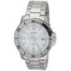 腕時計 カシオ メンズ MTP-VD01D-7EVCF Casio Classic Silver-Tone Stainless Steel Band Date Indicator Wa