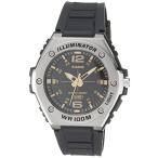 腕時計 カシオ メンズ MWA-100H-1A2VCF Casio Illuminator Men's Quartz Sport Watch with Black Resin Stra