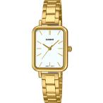 腕時計 カシオ レディース LTP-V009G-7EUDF Casio LTP-V009G-7E Women's Rectangular Petite Gold Tone St