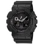 腕時計 カシオ レディース GA100-1A1 G Shock Combination Miltary Watch-Matte Black model number is GA