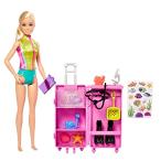 バービー バービー人形 HMH26 Barbie Marine Biologist Doll &amp; 10+ Accessories, Mobile Lab Playset with