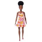 バービー バービー人形 HLP93 Barbie Loves the Ocean Doll with Natural Black Hair, Pineapple Dress &amp; A
