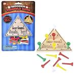 ボードゲーム 英語 アメリカ LKJHOUIY87 The Dreidel Company Classic Wooden Triangle Board Games, Gre