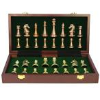 ボードゲーム 英語 アメリカ Auroal Chess Set, Large Metal Deluxe Chess, Chess Set for Adults Unique