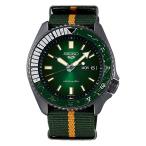 腕時計 セイコー メンズ SRPF73K1 Seiko 5 Sports Boruto &amp; Naruto: Lee Automatic Green Dial Watch SRPF7