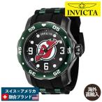 腕時計 インヴィクタ インビクタ 42653 Invicta Men's 42653 NHL New Jersey Devils Quartz Black Dial