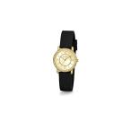 腕時計 ゲス GUESS GW0469L3 Guess Ladies 28mm Watch - Black Strap Champagne Dial Gold Tone Case
