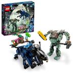 レゴ 6332829 LEGO Avatar Neytiri &amp; Thanator vs. AMP Suit Quaritch 75571 Buildable Action Toy with Animal Fig