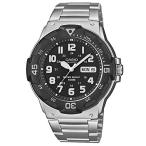 腕時計 カシオ メンズ MRW-200HD-1BVEF Casio Collection Men Analogue Watch, Silver/Black, 47.9 x 44.6 x