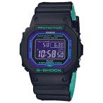 腕時計 カシオ メンズ GWB5600BL-1 Casio G-Shock GWB5600BL-1 Black Teal Digital Resin men Watch