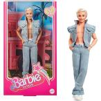 バービー バービー人形 HRF27 Barbie The Movie Collectible Ken Doll Wearing All-Denim Matching Set wit