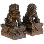 デザイン・トスカノ 置物 インテリア NY91366801 Design Toscano Chinese Guardian Lion Foo Dog Asi