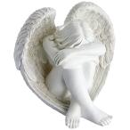 デザイン・トスカノ 置物 インテリア JQ6366 Design Toscano Serene Solitude Angel Statue