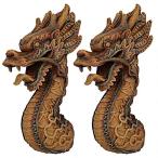 デザイン・トスカノ 置物 インテリア NG933987 Design Toscano The Fire Dragon Wall Sculpture (Set