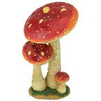 デザイン・トスカノ 置物 インテリア QM223021 Design Toscano Mystic Forest Mushroom Statue: Red