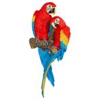 デザイン・トスカノ 置物 インテリア QL11295 Design Toscano Tropical Scarlet Macaws Wall Sculptu