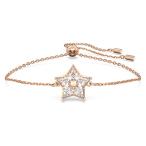 スワロフスキー アメリカ アクセサリー 5645460 Swarovski Stella bracelet, Kite cut, Star, White