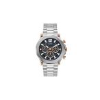 腕時計 ゲス GUESS GW0539G1 Guess Mens 46mm Watch - Silver Tone Bracelet Blue Dial Silver Tone Case