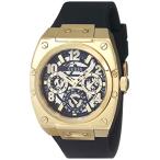 腕時計 ゲス GUESS GW0569G2 GUESS Men's 43mm Watch - Black Strap Black Dial Gold Tone Case