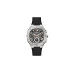 腕時計 ゲス GUESS GW0571G1 Guess Men's 42mm Watch - Black Strap Gunmetal Dial Silver Tone Case