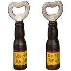 デザイン・トスカノ 置物 インテリア SP91064 Design Toscano Happy Brew Cast Iron Bottle Opener: