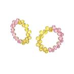 スワロフスキー アメリカ アクセサリー 5615619 SWAROVSKI Millenia hoop earrings, Pear cut cryst