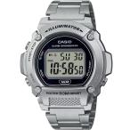 腕時計 カシオ メンズ W219HD-1AV Casio Illuminator 7-Year Battery Alarm Chronograph Digital Watch W219
