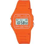 腕時計 カシオ メンズ F91WC-4A2 Casio #F91WC-4A2 Men's Orange Classic Chronograph Alarm LCD Digital Wa