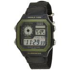 腕時計 カシオ メンズ AE-1200WHB-1B Casio Classic Black Watch AE1200WHB-1B