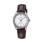 腕時計 カシオ レディース LTP-V005L-7B3UDF Casio LTP-V005L-7B3 Women's Standard Analog Brown Leather