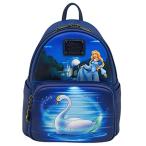 ラウンジフライ アメリカ 日本未発売 Loungefly Swan Princess Castle Scene Double Strap Shoulder