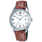 腕時計 カシオ メンズ MTP-1175E-7BJH Casio Collection Wristwatch, Standard, Analog, Genuine Leather Se