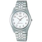 腕時計 カシオ メンズ MTP-1129AA-7BJH Casio Collection Standard Analog Metal Series Watch, Silver/Whit